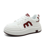 Damen Plateau Sneakers mit modernem Design und bequemer Dämpfung