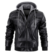 Herren Winter Reißverschlussjacke | Mit Kapuze