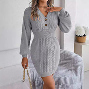 Mira | Damen Bodycon-Strickkleid modern & elegant
