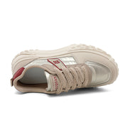 Damen Sportliche Sneaker mit dämpfender und rutschfester Laufsohle