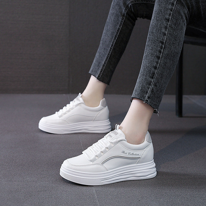 Damen modische Sneakers mit dämpfender Laufsohle und trendigem Design