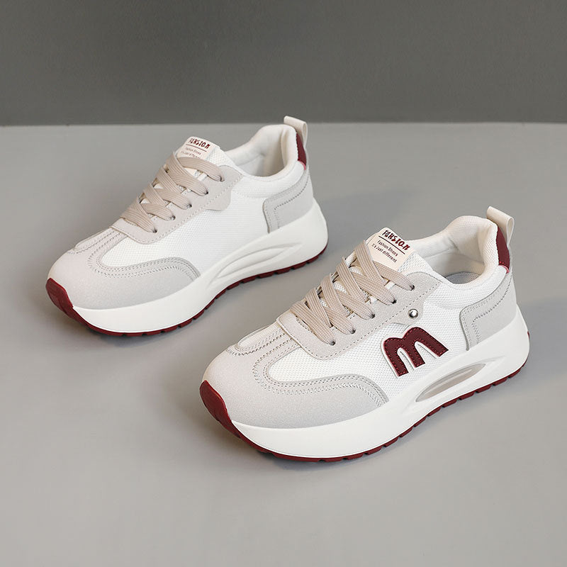 Damen Sportliche Sneakers mit atmungsaktiver Mesh-Oberfläche und dämpfender Sohle    1771555830