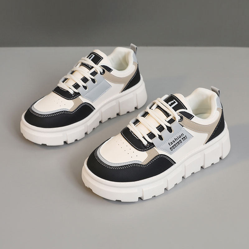 Damen sportliche Sneakers mit dämpfender Sohle und modischem Design