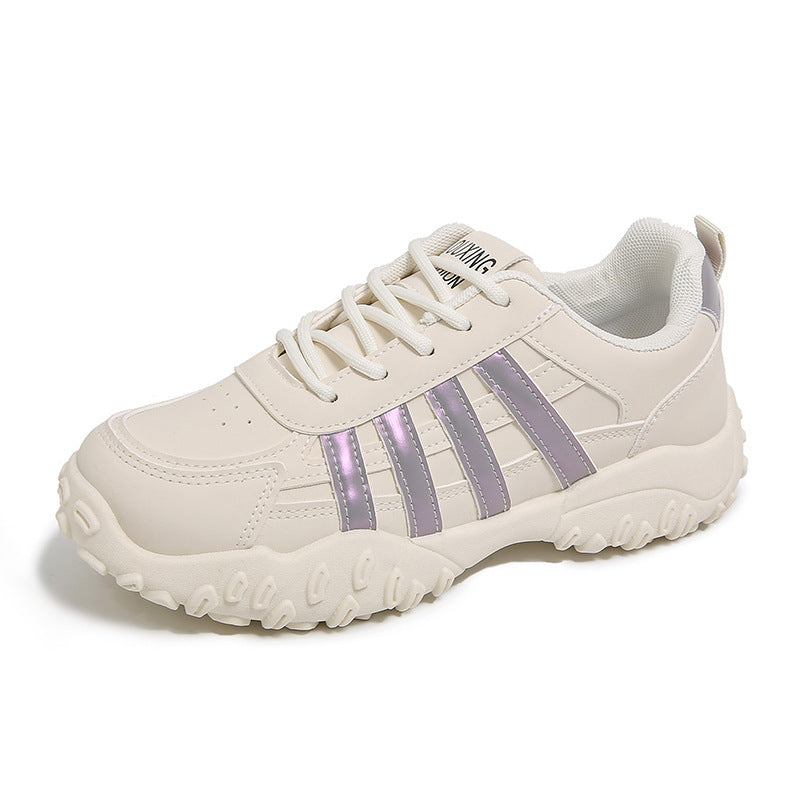 Damen Sportliche Sneakers mit rutschfester Laufsohle und atmungsaktivem Obermaterial