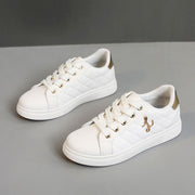 Damen Sneaker mit komfortablem Fleece-Futter und modischen Akzenten
