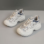 Damen Sportliche Chunky Sneakers mit atmungsaktivem Mesh-Obermaterial und dämpfender Laufsohle