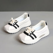 Damen bequeme Sneaker mit atmungsaktivem Obermaterial und dämpfender Laufsohle