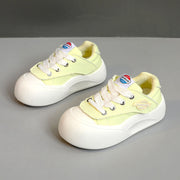 Damen sportive Sneakers mit strapazierfähigem Obermaterial und rutschfester Gummisohle