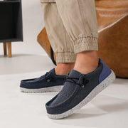 Herren Freizeit Slipper Deck Schuhe Heidi-Mode