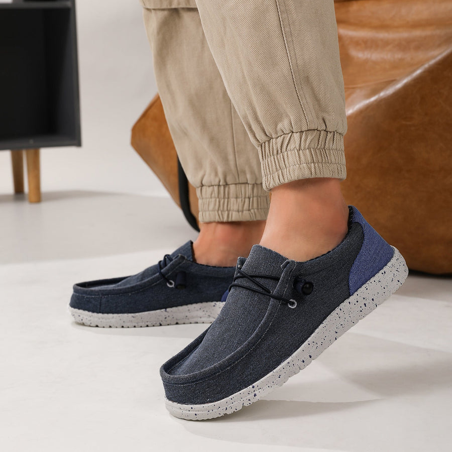 Herren Freizeit Slipper Deck Schuhe Heidi-Mode