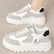 Damen Sportliche Plateau-Sneakers mit komfortabler Polsterung und robustem Obermaterial