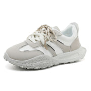 Damen Sportliche Luxus Sneakers mit atmungsaktiver Netzoberfläche und dämpfender Sohle