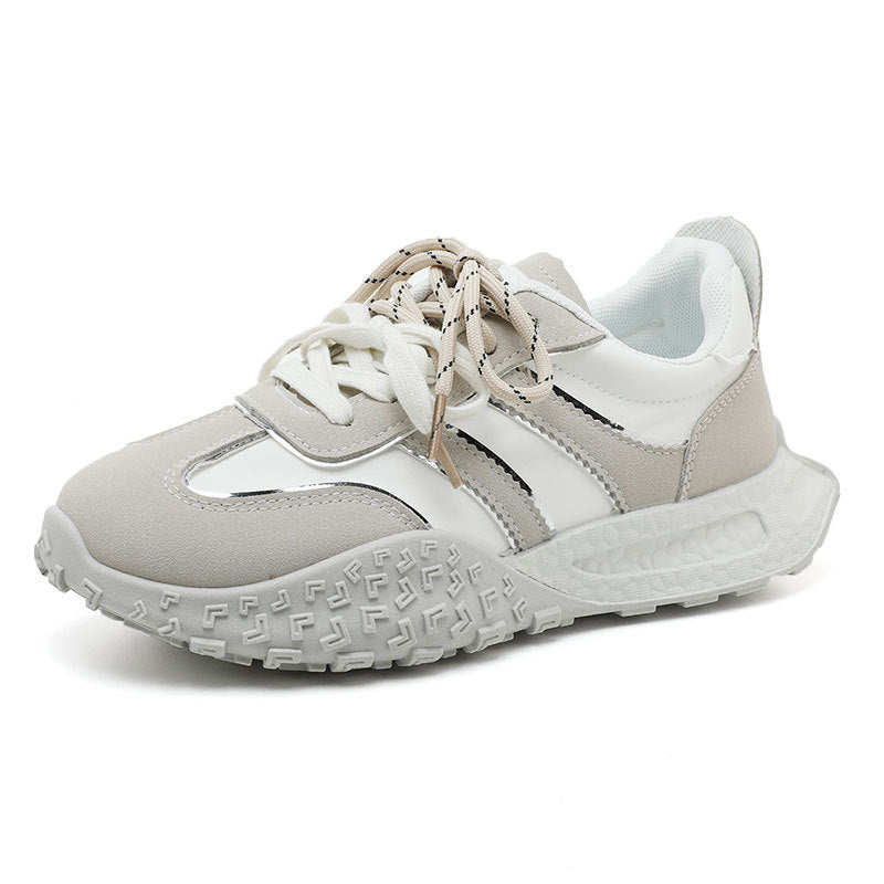 Damen Sportliche Luxus Sneakers mit atmungsaktiver Netzoberfläche und dämpfender Sohle