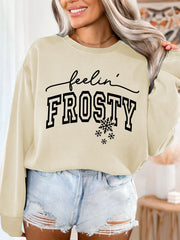 Damen Sweatshirt mit grafischem Aufdruck