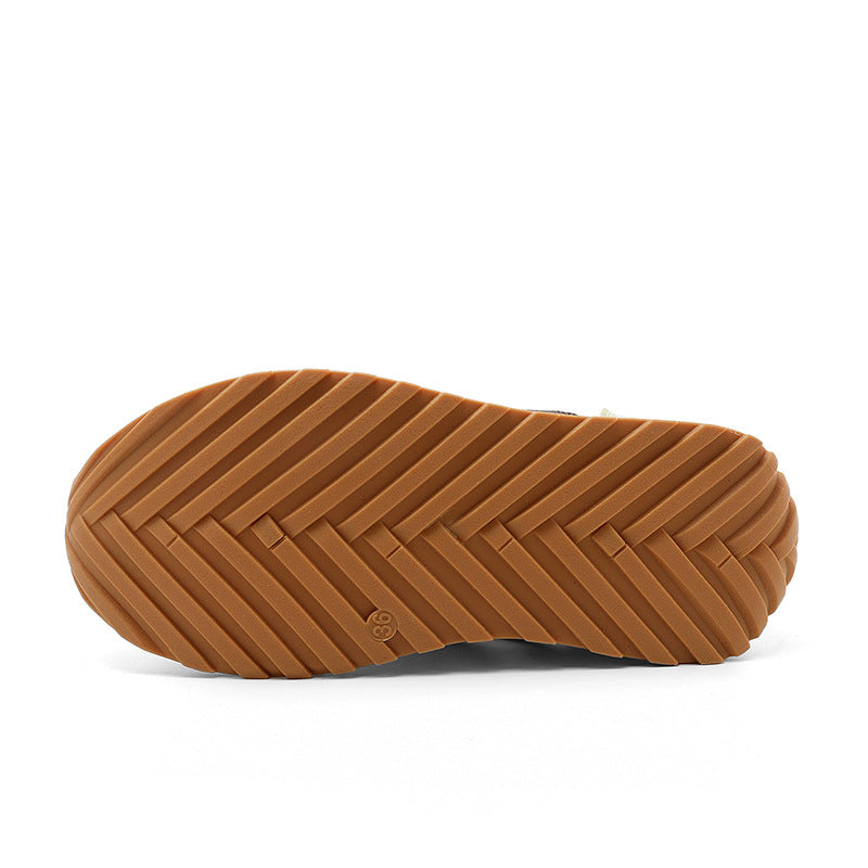 Damen sportliche Sneakers mit atmungsaktivem Obermaterial und dämpfender Sohle