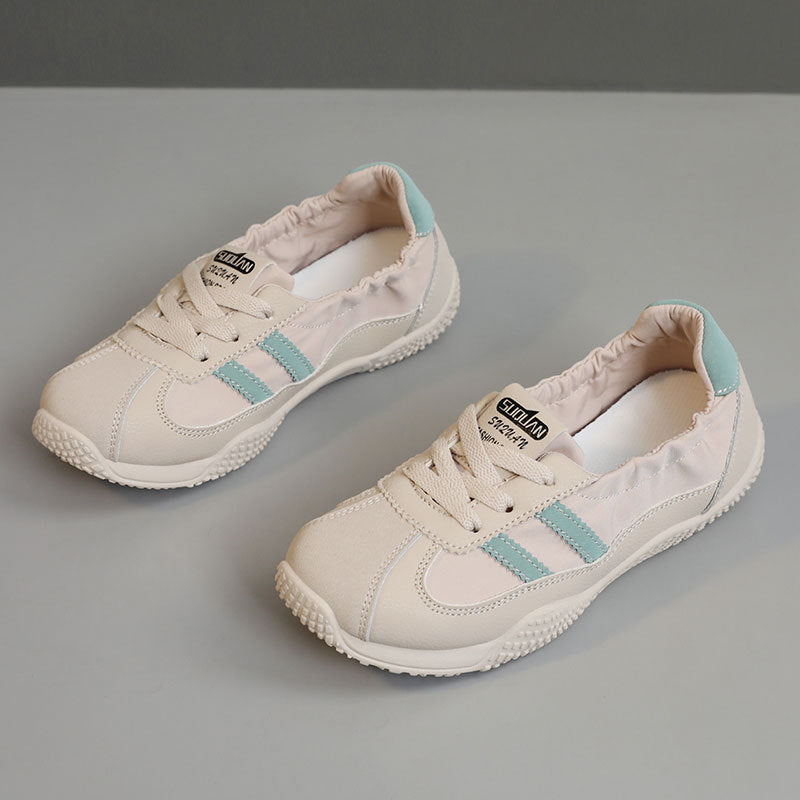 Damen Freizeit Sneakers mit elastischem Einstieg und komfortabler, rutschfester Sohle