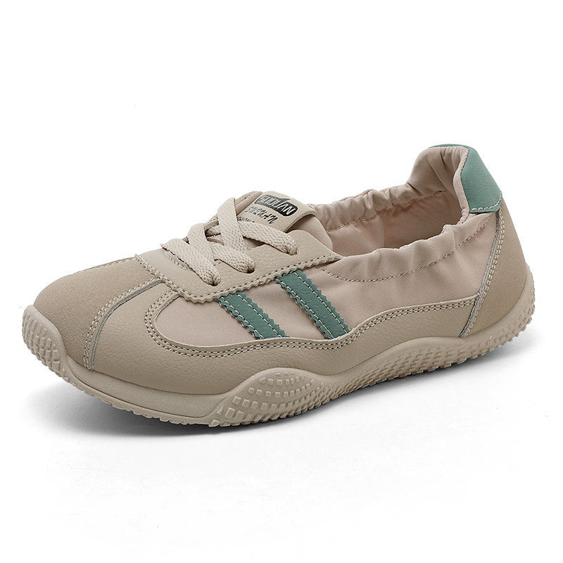 Damen Freizeit Sneakers mit elastischem Einstieg und komfortabler, rutschfester Sohle