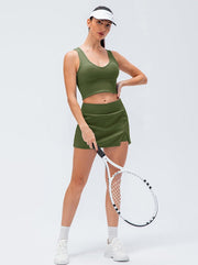 Mira | Sportlicher Tennis- & Trainingsrock mit Shorts