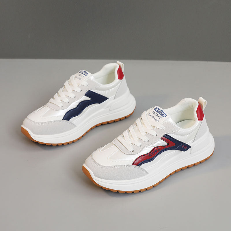Damen Sportliche Sneakers mit dämpfendem Komfort und rutschfester Sohle