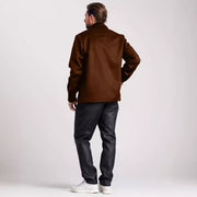 Herren elegante Wolljacke mit praktischen Taschen Aliams