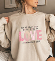 Damen Sweatshirt mit inspirierendem Druck und bequemer Passform