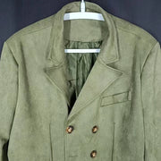 Herren modische Premium Wildlederjacke im Layering-Stil Aliams
