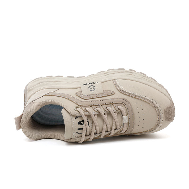 Damen Sportliche Chunky Sneakers mit rutschfester Gummisohle und atmungsaktivem Obermaterial