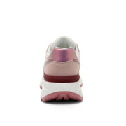 Damen Komfortable und modische Sneaker mit dicker Laufsohle