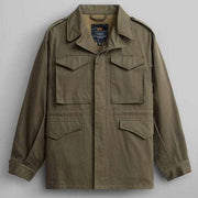 Herren funktionale Utility-Jacke mit mehreren Taschen und modernem Schnitt Aliams