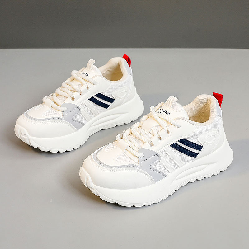 Damen Sportliche Sneaker mit atmungsaktivem Obermaterial und dämpfender Laufsohle