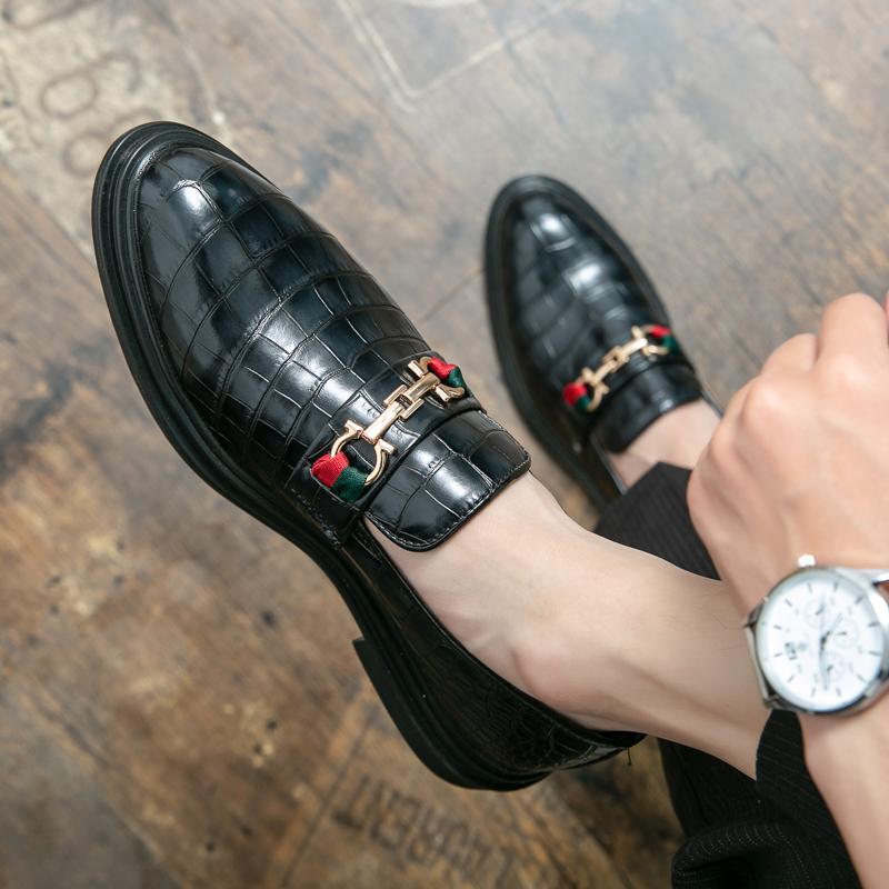 Herren Elegante Loafers aus hochwertigem Leder mit modischen Details