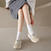 Damen Sportliche und atmungsaktive Sneakers mit elastischem Mesh-Obermaterial