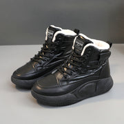 Damen Hohe Winter Sneakers mit warmem Innenfutter und rutschfester Sohle