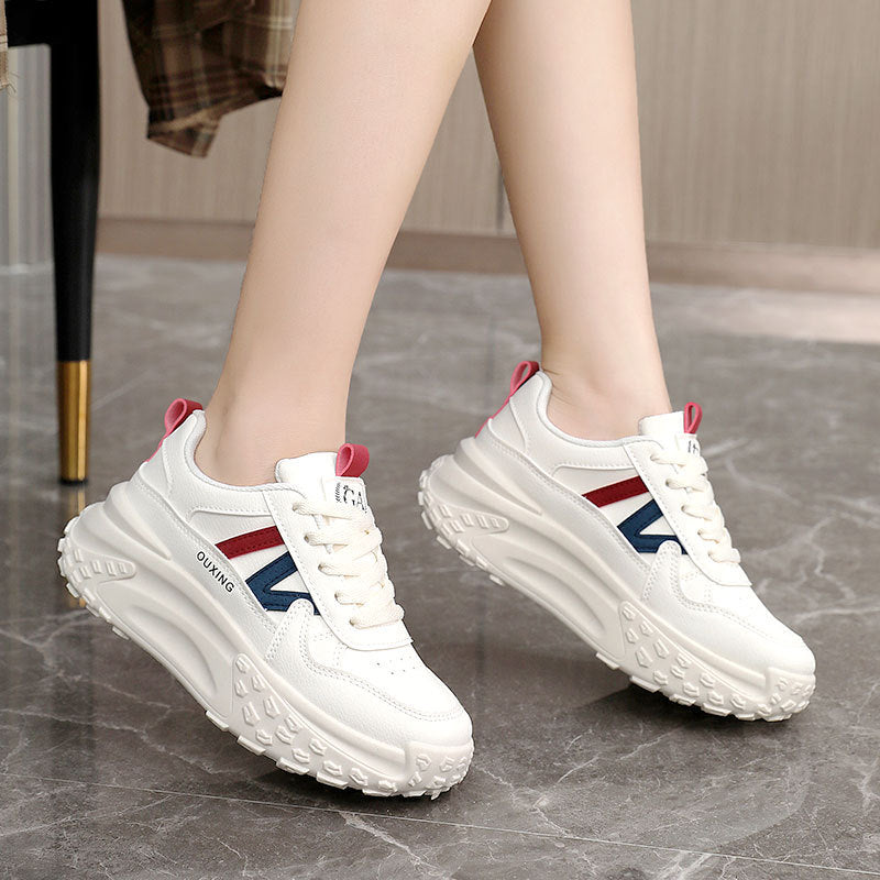 Damen sportliche Sneakers mit dämpfendem Komfort und modischem Design