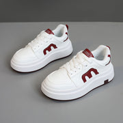 Damen Plateau Sneakers mit modernem Design und bequemer Dämpfung