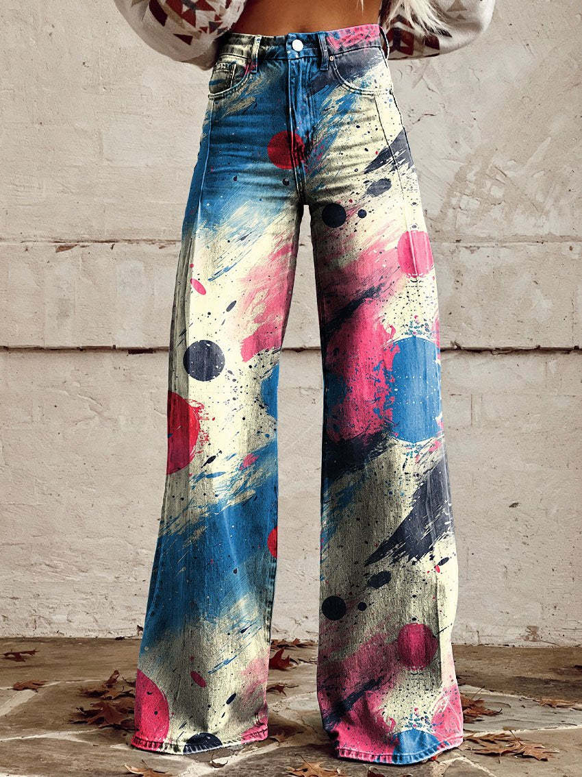 Julia | Bequeme Damenhose mit Streifen für Alltag und Freizeit