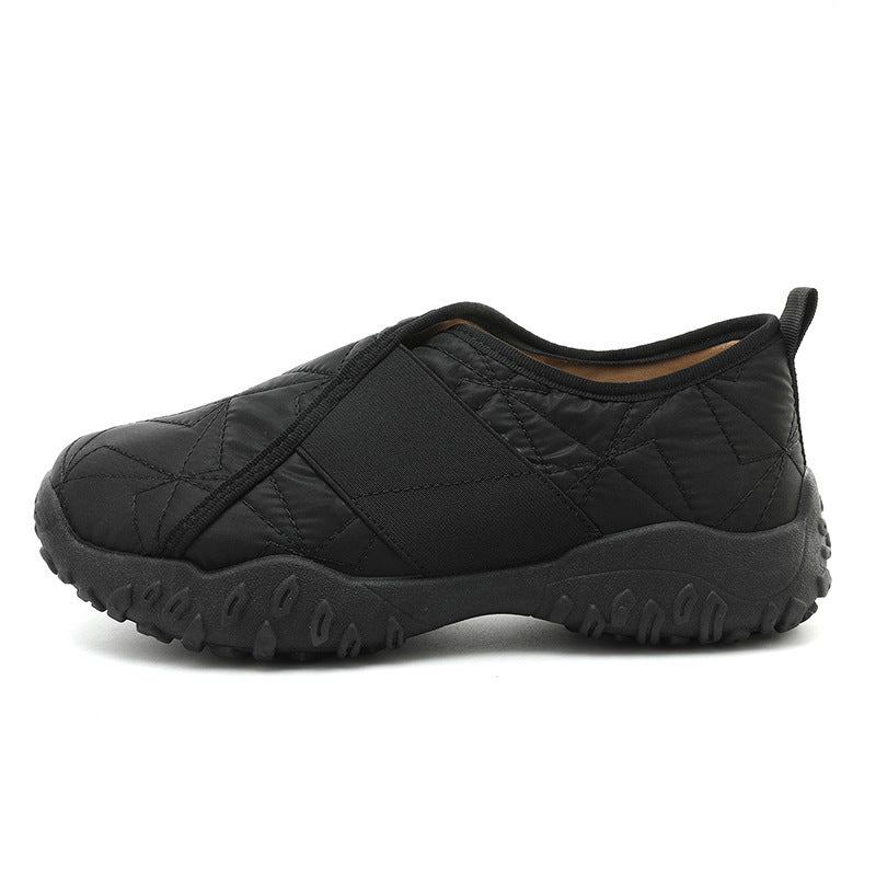 Damen Bequeme Slip-On Sneakers mit rutschfester Sohle und atmungsaktivem Obermaterial