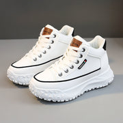 Damen Sportliche High-Top Sneakers mit rutschfester Gummisohle und hohem Tragekomfort