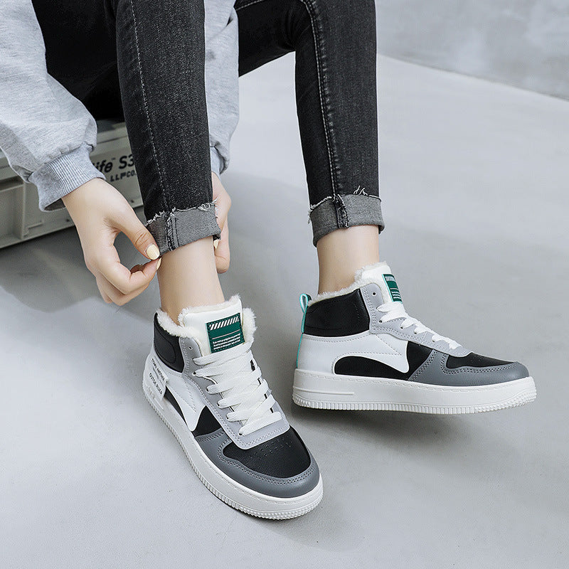 Damen Hochwertige Sneaker mit Warmfutter