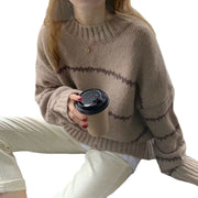 Lena | This Damen-Strickpullover modern und cozy