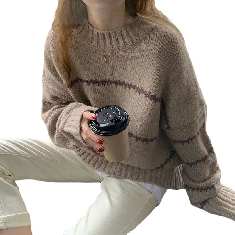 Lena | This Damen-Strickpullover modern und cozy