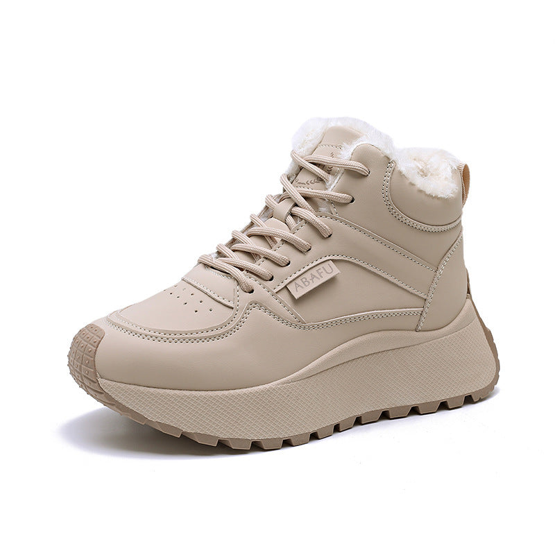 Damen Winter Sneaker mit kuscheligem Innenfutter und rutschfester Sohle