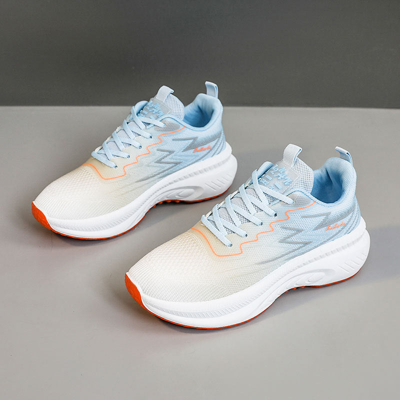 Damen Sportliche Laufschuhe mit atmungsaktivem Mesh-Obermaterial und dämpfender Sohle