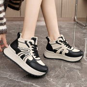 Damen Hochwertige Trend-Sneaker mit warmem Innenfutter und rutschfester Sohle