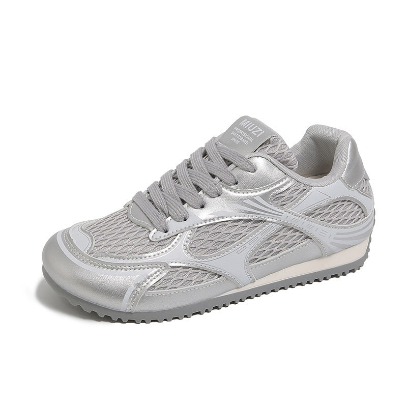 Damen Atmungsaktive Freizeitsneaker mit rutschfester Laufsohle und flexiblem Obermaterial