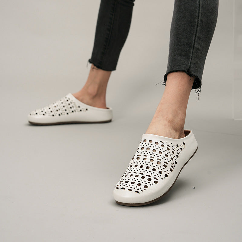 Damen Clogs mit atmungsaktivem Mesh-Design und flexiblem Fußbett