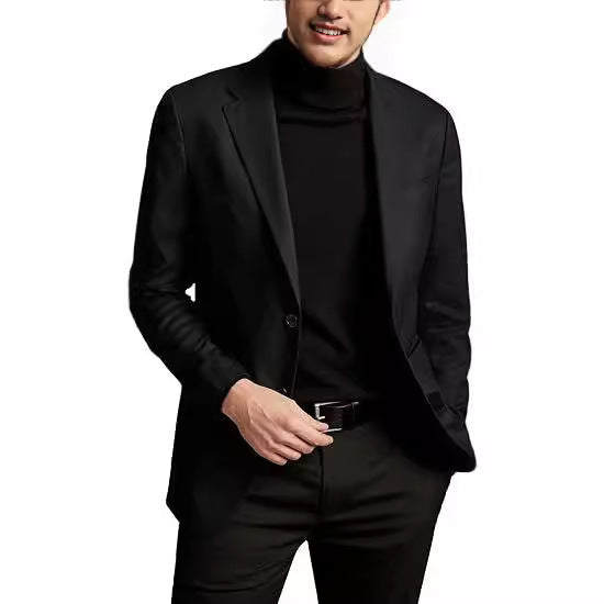 Herren eleganter Blazer mit feinem Schnitt Aliams