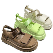 Damen Sportliche Sandalen mit ergonomischem Fußbett und rutschfester Sohle Heidi-Mode