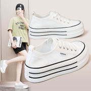 Damen Plattform Sneakers aus atmungsaktivem Mesh mit modischem Design