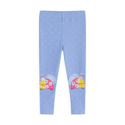 Mädchen Leggings mit fröhlichem Schneckenmotiv Drune